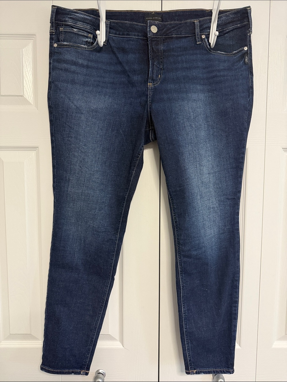 Silver Jeans Dark Blue Skinny Women's Jeans
